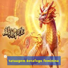 tatuagem botafogo feminina